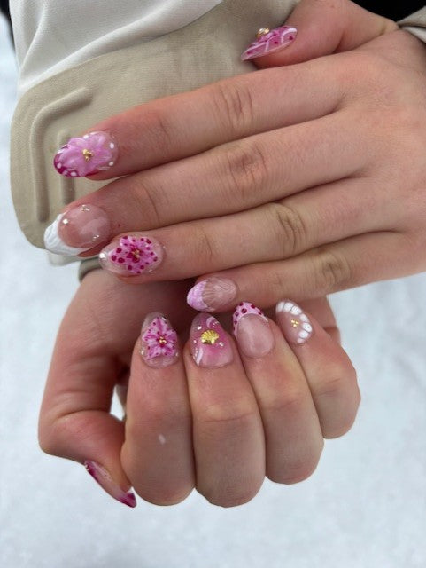 Summer Press-On Nails